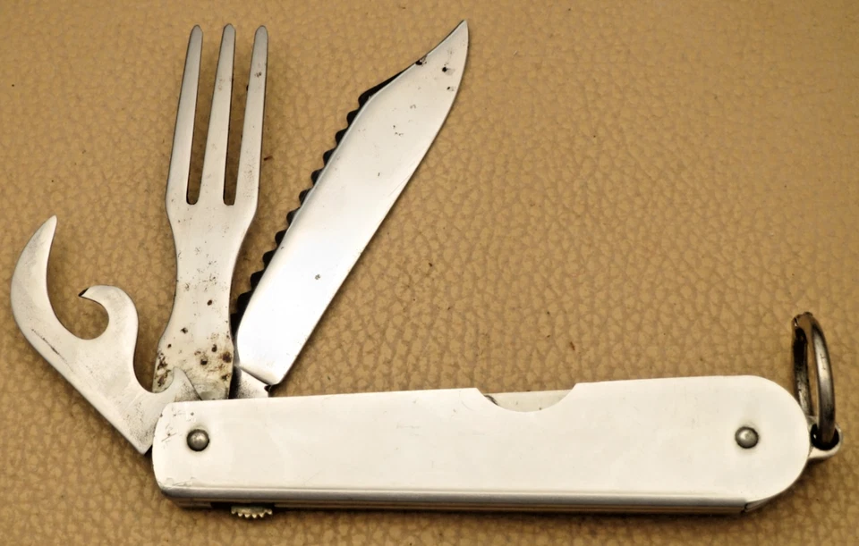 Antique 1940's to 50's Era George Schrade Knife Co - RARE Camping Knife Set - Image 3 of 4