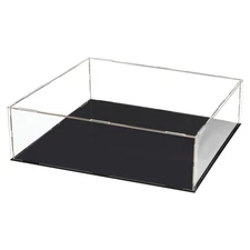 11.8x9.8x3.9inch Acrylic Clear Display Case Showcase Cube COLLECTIBLES Show Box