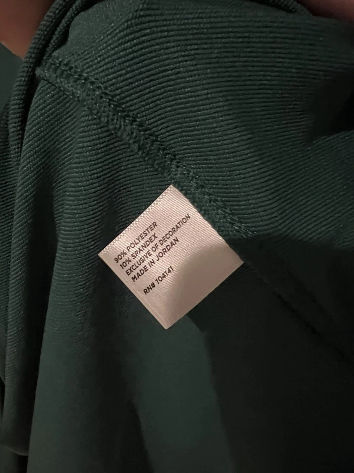 Mujer XXL Walter Hagen US Open 1/4 Cremallera Verde 125th US Open Oakmont Foto 4 de 4