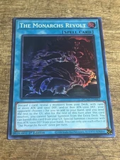 Yugioh! The Monarchs Revolt - DUAD-EN062 - Super Rare - 1st Edition Near Mint, E