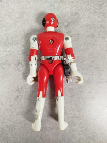 TURBORANGER Lot 2 Boites FIGURINES Moto Jouet Japon Rouge Noir BANDAI 1989-90 M3 - Picture 6 of 22