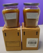 Pair of Home Interiors 7.5oz Banana Nut Muffin Candle w/box 15440 (new-Old Stock