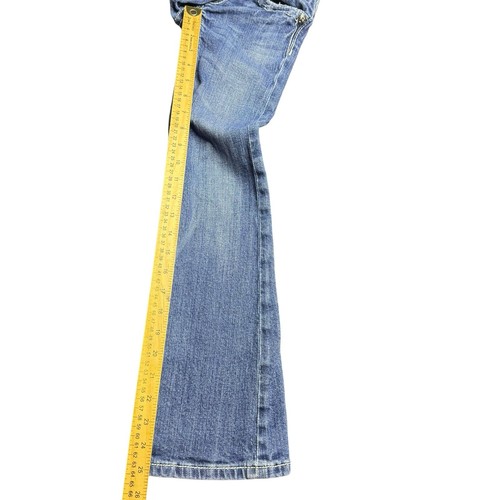 Vintage Miss Me Girls Jeans Bootcut Modelo Size 7 Rhinestone Embroidered Y2K - Picture 13 of 16