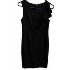 Banana Republic Black Dress Cocktail Formal Little Black Dress Sz 4