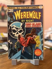 Werewolf By Night #30 - 1975 - Red Slash