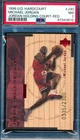 MICHAEL JORDAN 1998 UPPER DECK HARDCOURT HOLDING COURT #/2300 PSA 7 CARD #J30!
