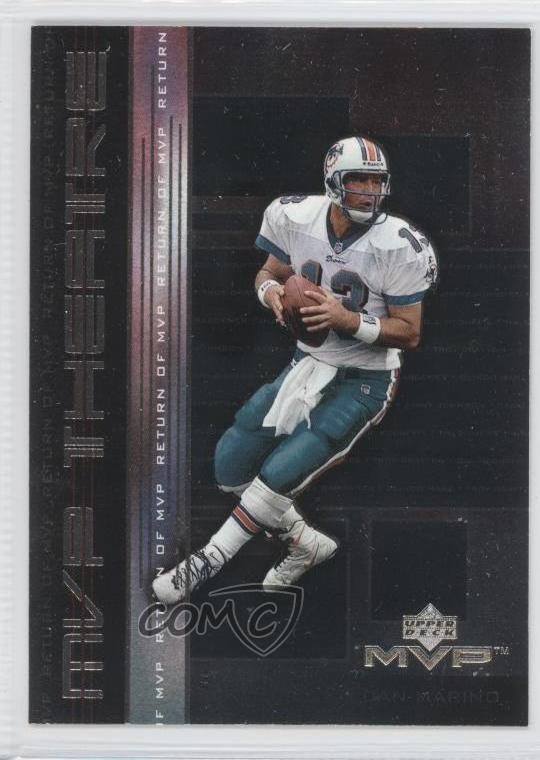 1999 Upper Deck MVP Theatre Dan Marino #M6 HOF Football Card