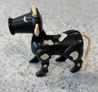 Vintage Fisher Price Little People Black Cow Hex Screw