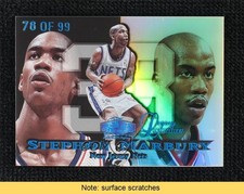 1998 Flair Showcase Legacy Collection Row 1 78/99 Stephon Marbury #10L READ e1e