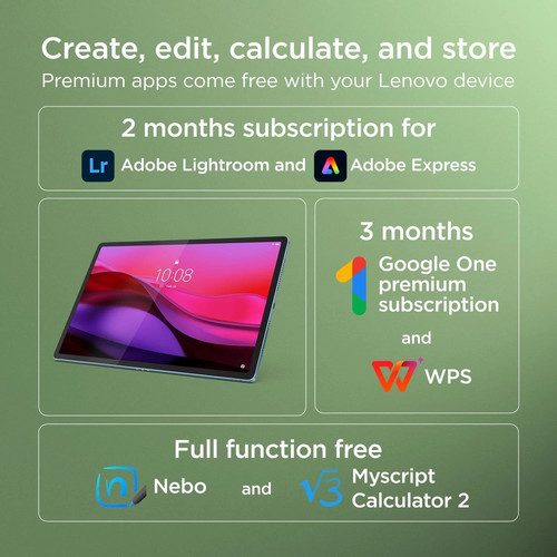 Lenovo Yoga Tab Plus AI Tablet with Pen + Keyboard 3K Resolution-256GB STORAGE - 第 8/10 張圖片