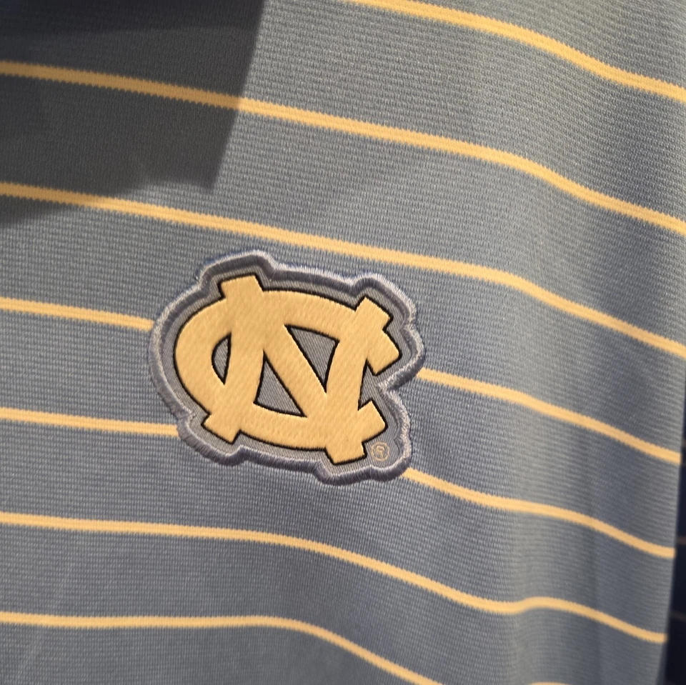 UNC Tarheels Polo Para Hombres 2XL Bebé Azul Y Blanco Jordan Ropa Deportiva NCAA Foto 4 de 4