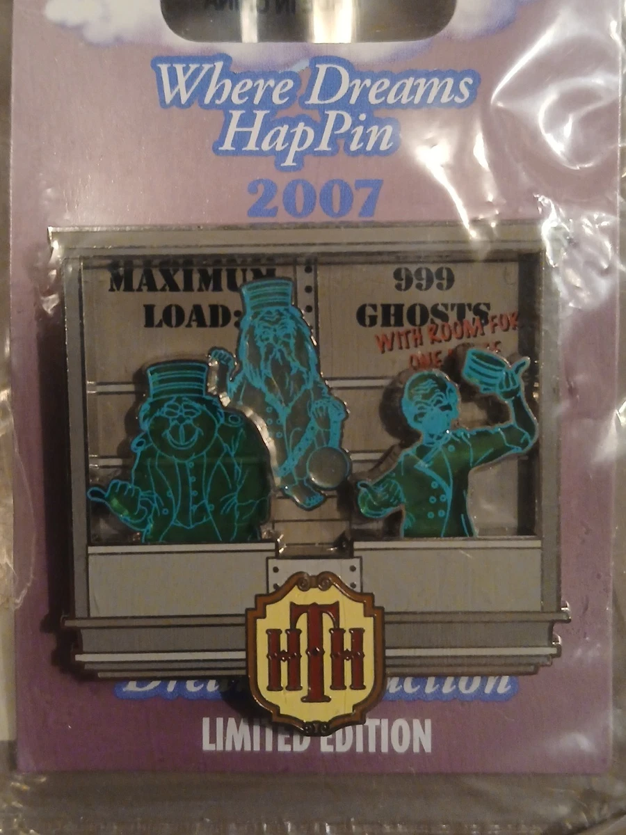 Disney Haunted Mansion Contemporary Pins, Patches & Buttons 1968