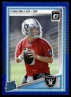 2025 Donruss Optic Football Blue Cam Miller #261