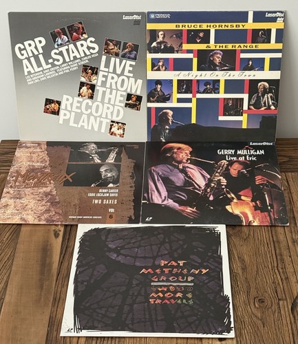 Jazz Fusion LaserDisc Lot Pat Metheny GRP All Stars Live Concert LD