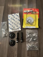 Lot Of Eddie Motorsports & Moroso Billet Aluminum Hood Pin Kit Black Anodized