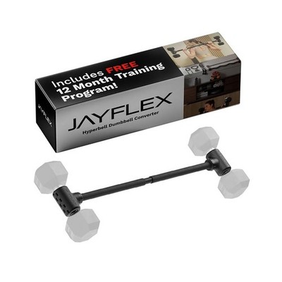 Hyperbell Dumbbell Converter - to Barbell & Kettlebell, Adjustable, 200lb Cap