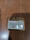 Vintage Flint Cigarette Lighter Elgin American Mother of Pearl — photo 1