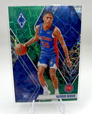 Panini Phoenix 2023-24 Marcus Sasser #263 Rookie  Pistons NBA Green Lazer 43/175