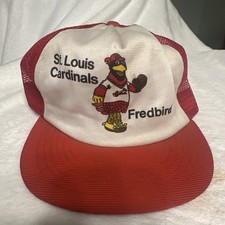 St. Louis Cardinals Fredbird snapback hat baseball trucker hat