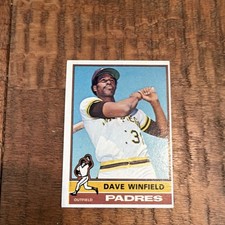 Topps 1976 Dave Winfield #160 San Diego Padres Baseball Card MLB