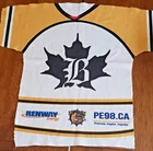 BRANTFORD BULLDOGS JERSEY SHAPED FAN TOWEL