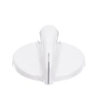GE WB03T10027 | Range Burner Control Knob - White | Genuine OEM Replacement Part