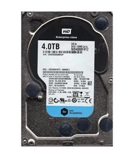 Western Digital WD4000F9YZ 4TB SATA 6Gbps 3.5" HDD – RE Enterprise Hard Drive