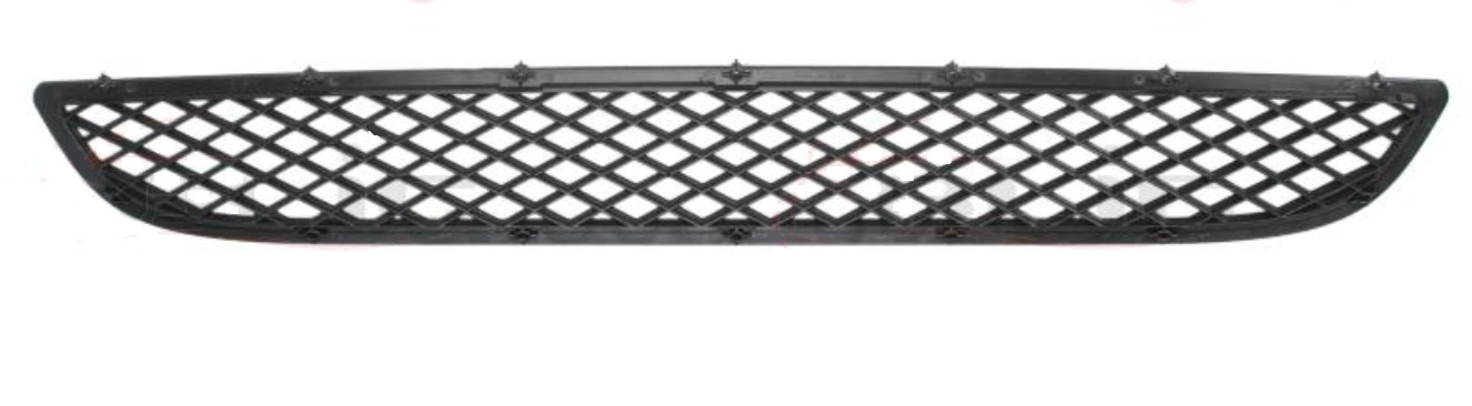 Grille de Radiateur Avant Noire pour Citroën Xsara Picasso 2004-2010 en ABS Résistant