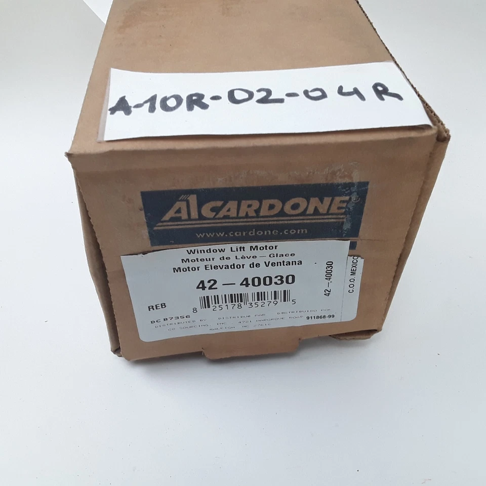Motor elevador de ventana delantero izquierdo Cardone 42-40030 para Chrysler Dodge 2007-2010 Foto 4 de 4