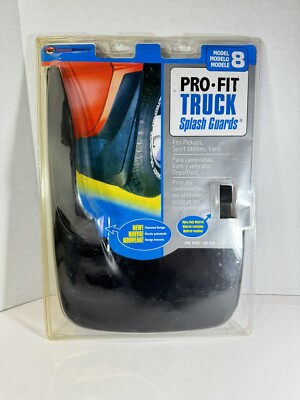 Road Sport 6418 Pro Fit Truck / SUV / Van Splash Guards Mud Flaps Kit Model # 8