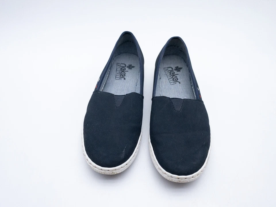 Rieker Zapatos De Mujer Slipper Zapatilla Loafer Azul Talla 40 EU Art 31564-30 - Imagen 3 de 4