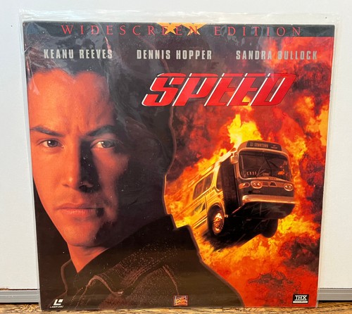 SPEED - THX Widescreen LD Laserdisc - Keanu Reeves Sandra Bullock Hopper - Afbeelding 1 van 1