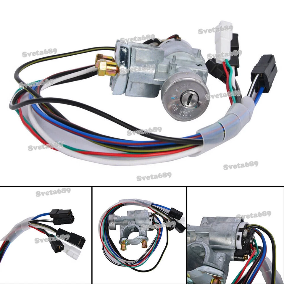 Ignition Switch w/2 Keys UB397629 for Mazda Pickup 1986-1993 B2000 B2200 B2600 - Изображение 2 из 4