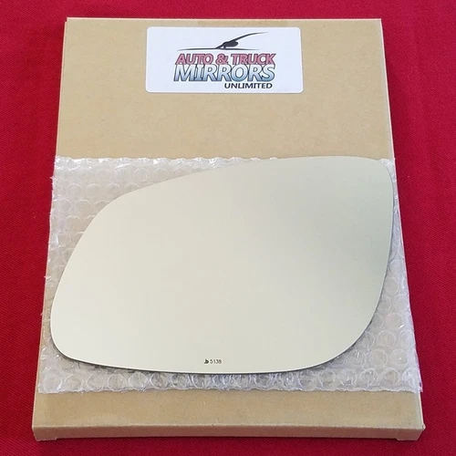 Mirror Glass + Adhesive For 03-06 Porsche Cayenne Driver Side Replacement