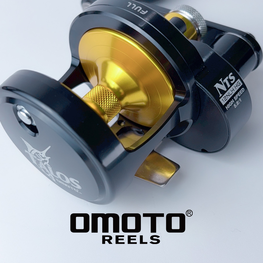 OMOTO NTS 12N HG Left Hand Saltwater Jigging Lever Drag Reel From