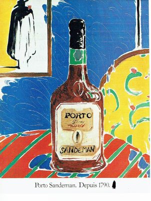 ADVERTISING 0217 1981 Sandeman Ruby Port