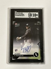 Luis Robert 2020 Topps Now Road to Opening Day Rookie Auto 88/99 #OD-77A SGC 10