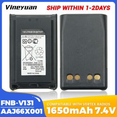 Original FNB-V131 Battery for Vertex Standard VX230 VX231 VX234 VX228 Radios