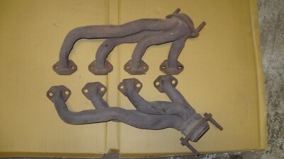 1986-1993 mustang 5.0 fox body original factory headers with bolts and brackets