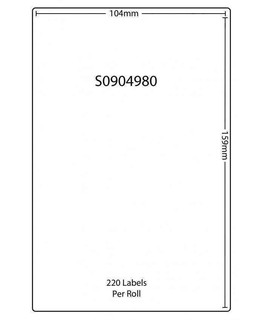 dymo compatible round labels