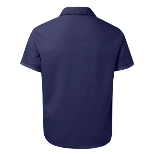Men's Guayabera Cuban Beach Wedding Short Sleeve Button Up Casual Dress Shirt - Picture 15 of 30