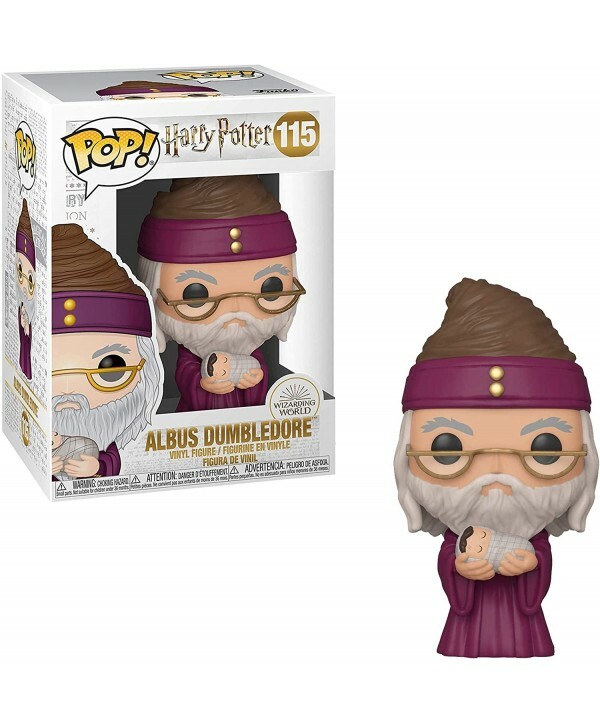 Harry Potter - Albus Dumbledore With Baby Harry Pop Vinyl Figure
