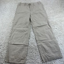 Vintage Y2K Liz Claiborne Womens Size 12 Audra Khaki Straight Leg Career Wear