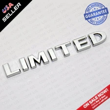 Universal Chrome OEM ABS Limited Liftgate Logo Sport Emblem For Mopar Truck SUV