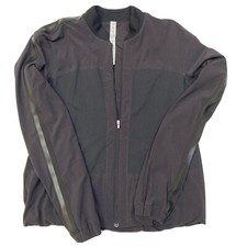 Lululemon womens jacket size 6 Black Full Zip