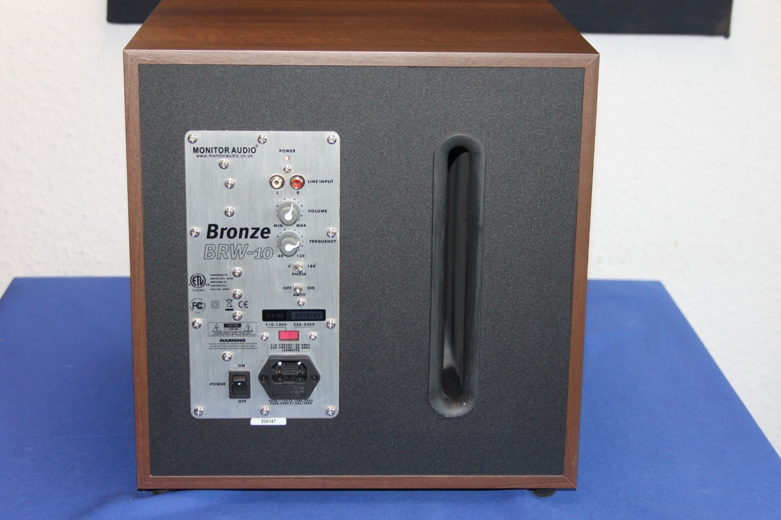 Monitor Audio BRW-10 - Sehr guter aktiver Subwoofer!