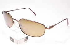 MAUI JIM MJ-553 KOA SUNGLASSES WITH NEW BRONZE FLASH POLARIZED POLYCARB LENSES