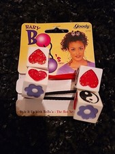 Vintage Goody 90 s Hair Tie Accessory Baby Bo-bo's Nos New In Package 1997