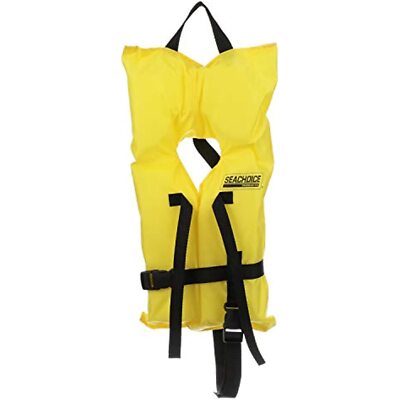 Seachoice Life Vest, Type II Personal Flotation Device, Yellow