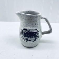 VTG Art Pottery Stoneware Creamer Union River Pottery